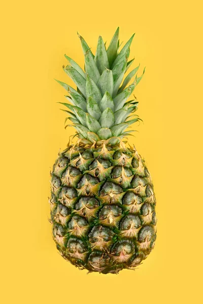 Piña Madura Aislada Piña Brillante Estilo Minimalista Piñas Frescas Frutas — Foto de Stock