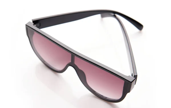 Stylish Black Sunglasses Isolated White Background — Stock Photo, Image