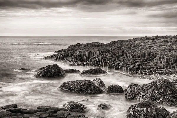 Coucher de soleil à Giants Causeway — Photo