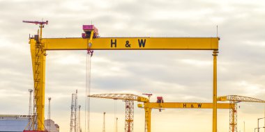 Harland ve Wolff tersane Vinçler