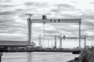 Harland ve Wolff tersane Vinçler