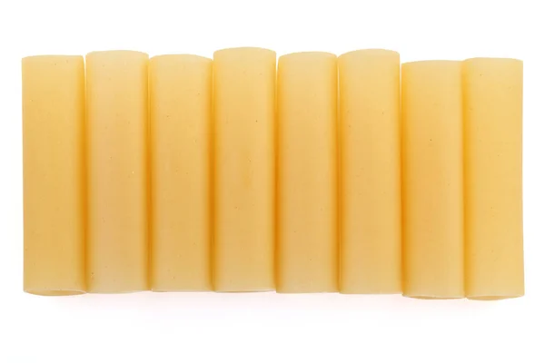 Italiensk Pasta För Tuber Cannelloni Närbild Cannelloni Pasta Rörformig Pasta — Stockfoto