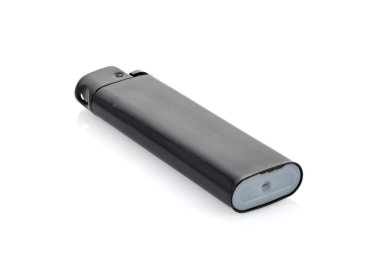 Gaz açık siyah rengi beyaz arkaplanda izole edildi. Kapat.