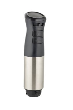 Daldırma El Blenderi beyaza izole edildi. Paslanmaz Çelik El Blenderi. Modern Kitchen Blade Öğütücü. Elektrik Mutfağı Küçük Aletler.