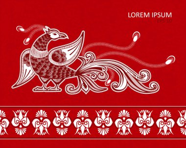 Ulusal kümes hayvanı vektör