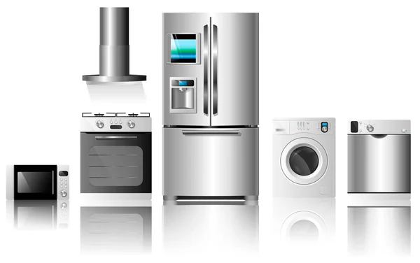 Kitchen. Appliances. Vector — Stock Vector