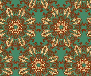 Etnik Kusursuz Desen.