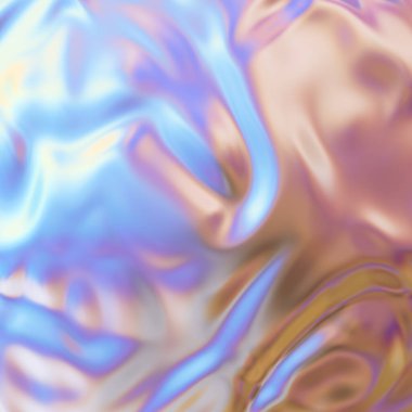 Modayı takip eden holografik arkaplan. 3d hazırlayıcı. 
