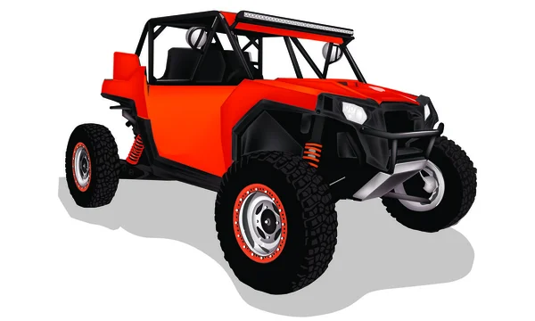 Vektör yol yarış araba kapalı