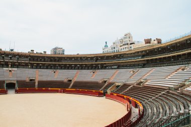 Plaza del Toros, bir boğa güreşi arena iç
