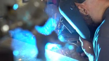 Koruyucu maske kaynak metali garaja erkekte