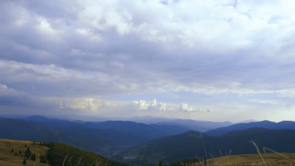 Timelapse da paisagem nas montanhas — Vídeo de Stock