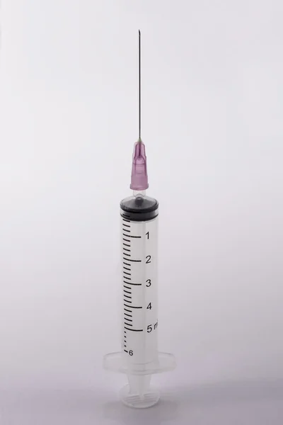 A seringa para injectáveis . — Fotografia de Stock