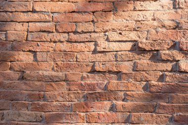 Tuğla duvar dokusunun arkaplanı