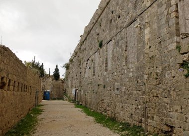 Fort Imperial 'da. Eski kasaba manzarası