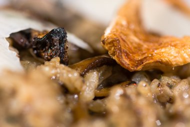 yaban mantarlı risotto