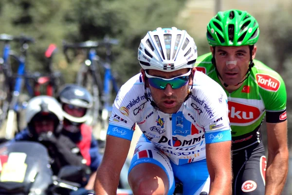 Fahrer bei der Tour d 'azerbaijan 2014 — Stockfoto