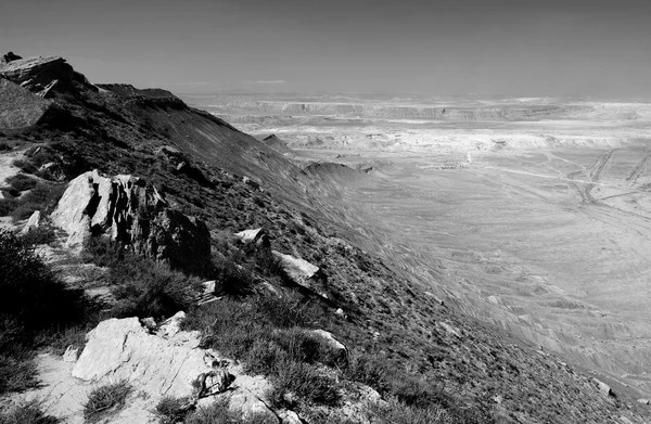 Siyah beyaz Azeri hills — Stok fotoğraf