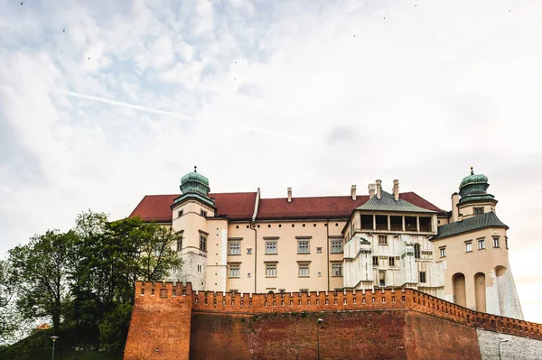 Castello Wawel Cracovia Polonia Europa — Foto Stock