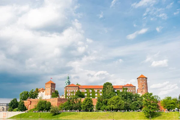 Wawel Burg Krakau Polen Europa — Stockfoto