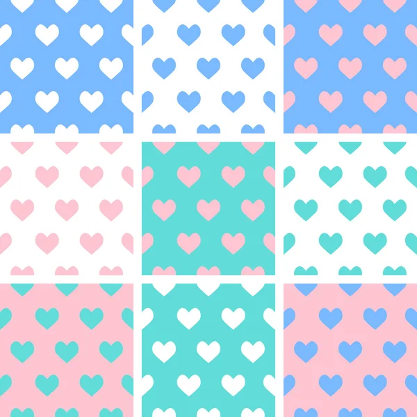 Corações desenhados à mão. fundo do tema do amor para o dia dos namorados ou cartões de convite de casamento . — Vetor de Stock