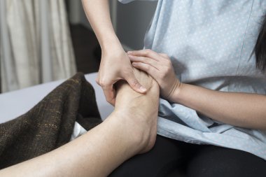 Masaj serisi: Bacak masajı