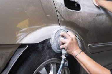 Otomatik vücut onarım serisi: boya zımpara
