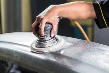 Otomatik vücut onarım serisi: boya zımpara