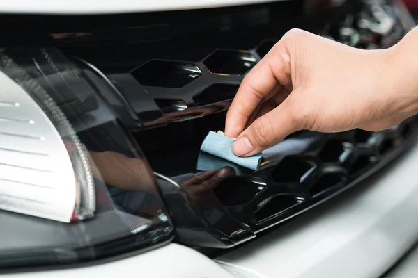 Serie de detalles del coche: Revestimiento de vidrio —  Fotos de Stock