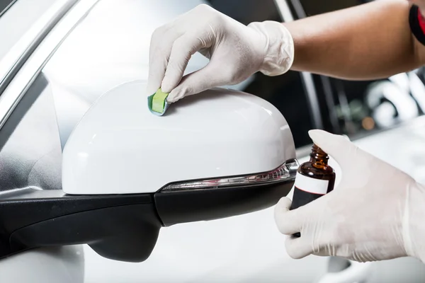 Auto body repair series : Glass coating — Stock Photo, Image
