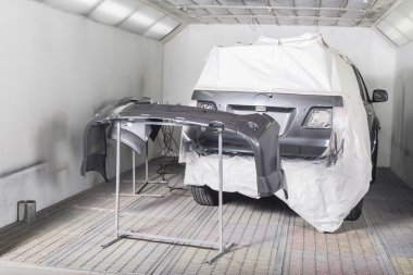 Otomatik vücut onarım: boyamanız önce maskeleme