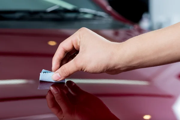 Serie de detalles del coche: Revestimiento de vidrio — Foto de Stock