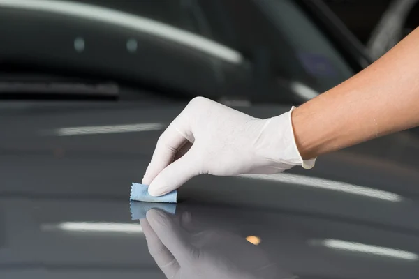 Série de detalhes do carro: revestimento de vidro — Fotografia de Stock