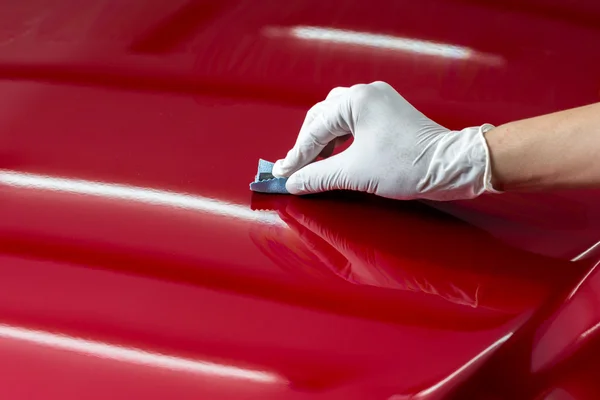 Serie de detalles del coche: Revestimiento de vidrio — Foto de Stock