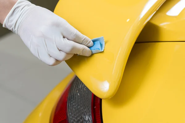 Serie de detalles del coche: Revestimiento de vidrio — Foto de Stock