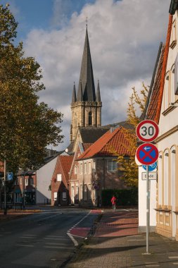 Almanya 'nın kırsal kesiminde bir köy.