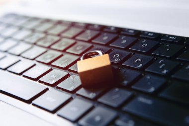 İnternet ve bilgisayar güvenliği kavramı.