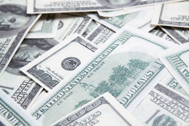 Beyaz kopyalama alanı olan para arkaplanı