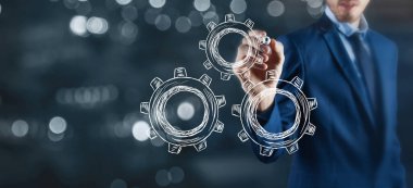 Çarklar ve vites mekanizmaları.