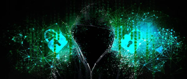 Veri koruması ve siber güvenlik kavramı 