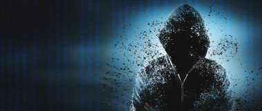 Siber güvenlik, kapüşonlu bilgisayar korsanı