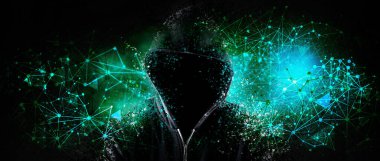 Siber güvenlik, kapüşonlu bilgisayar korsanı