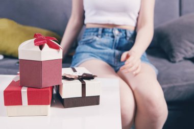 Tatiller, kutlamalar ve kadın konsepti.