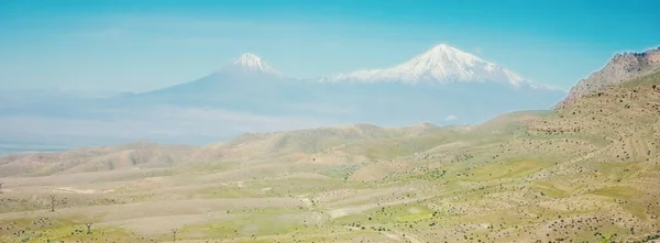 阿拉拉特山 亚美尼亚美丽的风景 — 图库照片