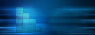 Merdiven kariyer yolu ve büyüme başarı süreci iş kavramı