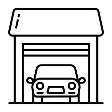 Garajın en iyi indirme simgesi