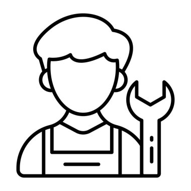 İngiliz anahtarlı Avatar, mekanik simgesi 