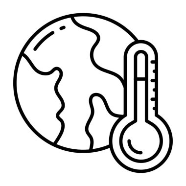 Küresel ısınmanın simge tasarımı 