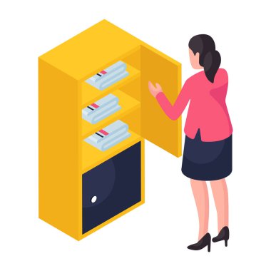 Spor salonunun son moda izometrik tasarım çizimi