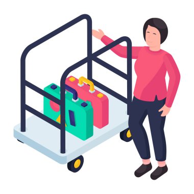 Otel tramvayının mükemmel tasarımı. 